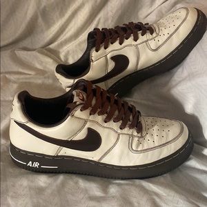 Pair of 2004 Nike Air Force 1 premium
